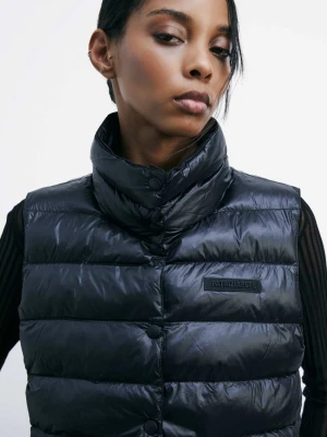 Kurtka puchowa krótka, bez rękawów, dwustronna PATRIZIA PEPE