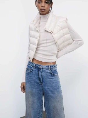 Kurtka puchowa krótka, bez rękawów, dwustronna PATRIZIA PEPE