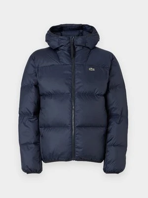 Kurtka puchowa Lacoste granatowy