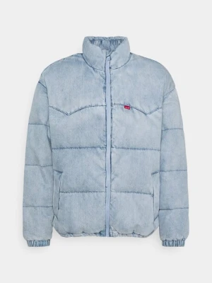 Kurtka puchowa Levi's jasnoniebieski denim