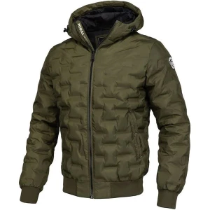 Kurtka puchowa męska Carver Quilted Hooded Pit Bull West Coast Pitbull West Coast