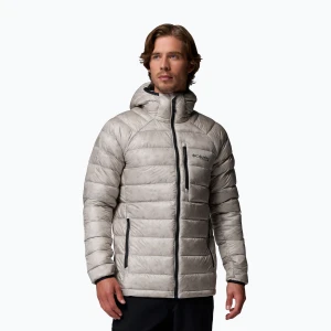 Kurtka puchowa męska Columbia Arctic Crest Down Hooded flint grey