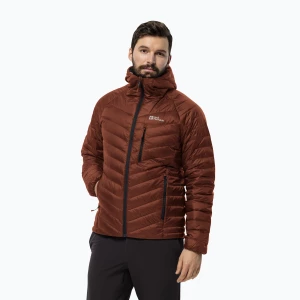 Kurtka puchowa męska Jack Wolfskin Passamani Down Hoody carmine