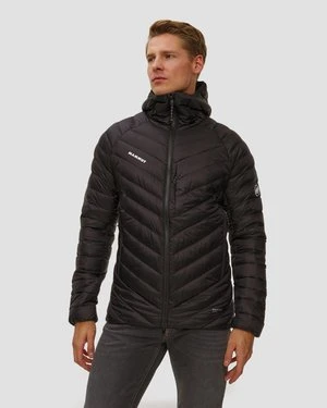 Kurtka Puchowa Męska Mammut Broad Peak In Hooded Jacket Men Czarna