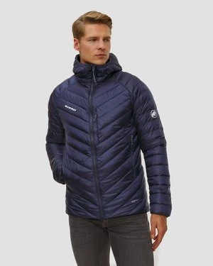 Kurtka Puchowa Męska Mammut Broad Peak In Hooded Jacket Men Granatowa