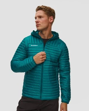 Kurtka Puchowa Męska Mammut Broad Peak Light In Hooded Jacket Men Niebieska