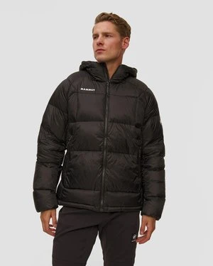 Kurtka Puchowa Męska Mammut Glacier Glow In Hooded Jacket Men Czarna