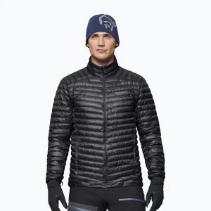 Kurtka puchowa męska NORRONA Trollveggen Down800 Super Light caviar black Norrøna