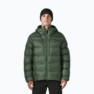 Kurtka puchowa męska Patagonia Fitz Roy Down Hoody canopy green