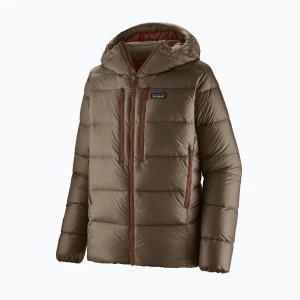 Kurtka puchowa męska Patagonia Fitz Roy Down Hoody marlow brown