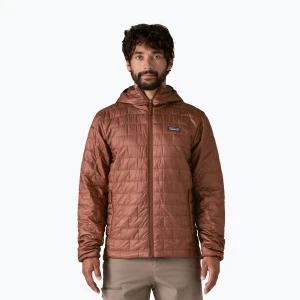 Kurtka ocieplana męska Patagonia Nano Puff Hoody dried vanilla