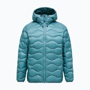Kurtka puchowa męska Peak Performance Helium Down Hood Jacket Deluded Vision Niebieski