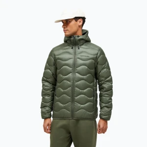 Kurtka puchowa męska Peak Performance Helium Down Hood pine needle Zielony