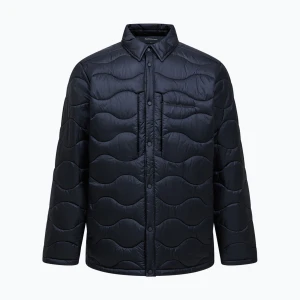 Kurtka puchowa męska Peak Performance Helium Synthetic Overshirt Black