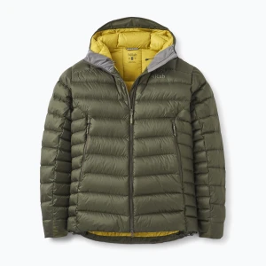 Kurtka puchowa męska Rab Electron Pro Hoody army Zielony