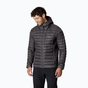Kurtka puchowa męska Rab Microlight Alpine Hoody graphene Szary
