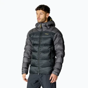 Kurtka puchowa męska Rab Neutrino Pro Hoody black / graphene Szary