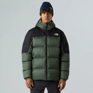 Kurtka puchowa męska The North Face Diablo Down 2.0 Hoodie bark mist/black heather