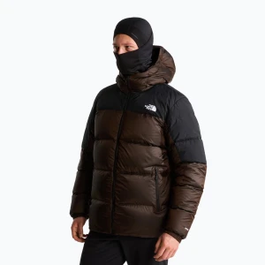 Kurtka puchowa męska The North Face Diablo Down 2.0 Hoodie dark chestnut b Brązowy
