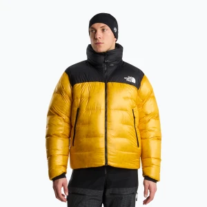 Kurtka puchowa męska The North Face Summit Nuptse summit gold / tnf black Żółty