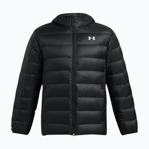 Kurtka puchowa męska Under Armour Legend Down Hooded black / black / white