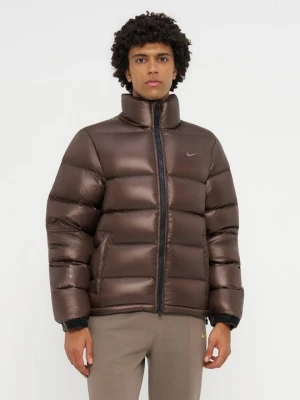 Kurtka puchowa Nike brązowy