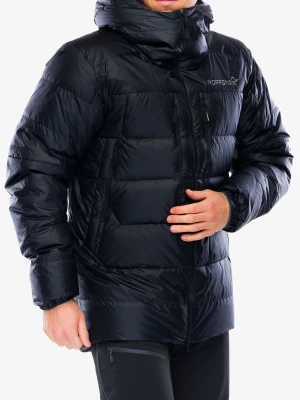 Kurtka puchowa Norrona Trollveggen Down800 Hood - caviar black