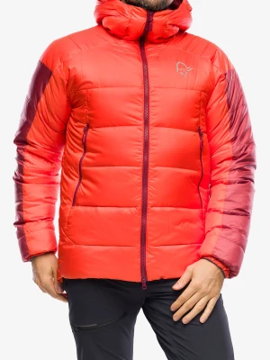 Kurtka puchowa Norrona Trollveggen Down850 Jacket - arednalin/rhubarb