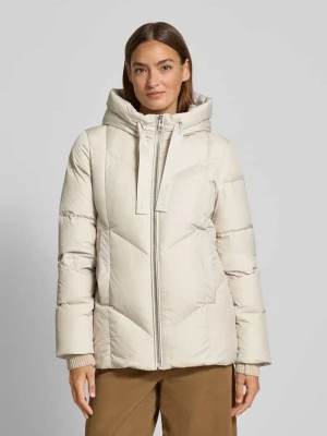 Kurtka puchowa o kroju regular fit z nadrukiem z logo Marc O'Polo