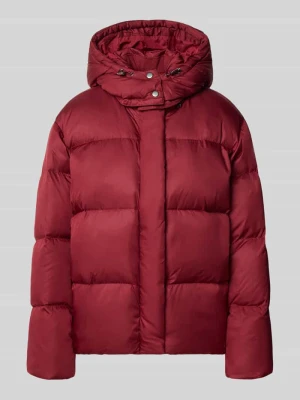 kurtka puchowa o kroju regular fit z odpinanym kapturem Levi's Bordowy