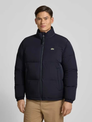 Kurtka puchowa o kroju regular fit ze stójką i zintegrowanym kapturem Lacoste