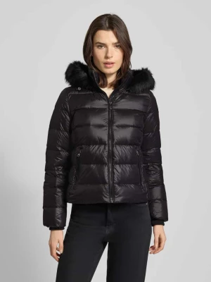 Kurtka puchowa o kroju slim fit z efektem błyszczącym Tommy Hilfiger