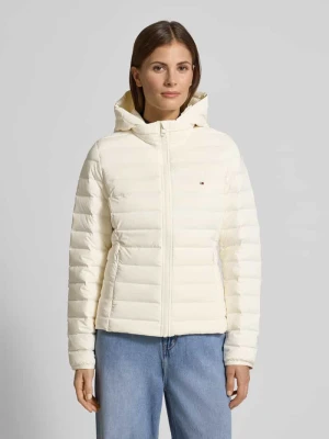 Kurtka puchowa o kroju slim fit z odpinanym kapturem Tommy Hilfiger
