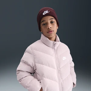 Kurtka puchowa o luźnym kroju dla dużych dzieci Therma-Fit Nike Sportswear All Day Play - Fiolet