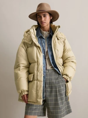 Kurtka puchowa oversize Marc O'Polo černá