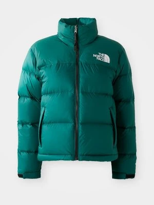 Kurtka puchowa The North Face ciemnozielony