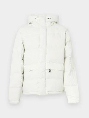 Kurtka puchowa The North Face mleczny