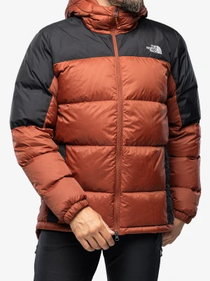 Kurtka puchowa The North Face Diablo Down Jacket Hoodie - brown/black