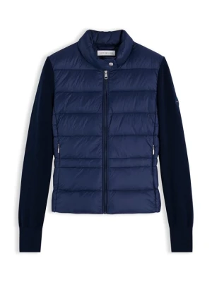 Kurtka puchowa Tommy Hilfiger granatowy