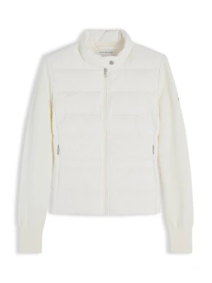 Kurtka puchowa Tommy Hilfiger mleczny