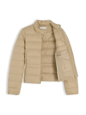 Kurtka puchowa Tommy Hilfiger wielbłądzi