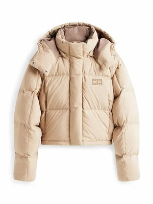 Kurtka puchowa Tommy Jeans beżowy