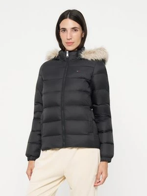 Kurtka puchowa Tommy Jeans czarny