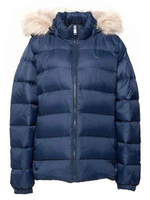 Kurtka puchowa Tommy Jeans granatowy