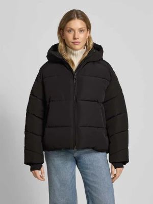 Kurtka puchowa w kroju regular fit z dwukierunkowym zamkiem błyskawicznym WITHBLACK