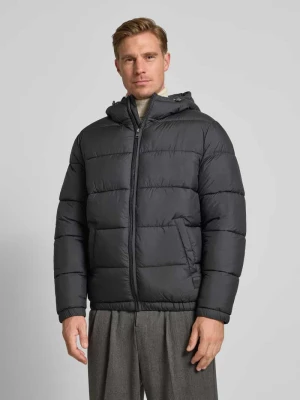 Kurtka puchowa z kapturem i kieszeniami na dłonie MCNEAL