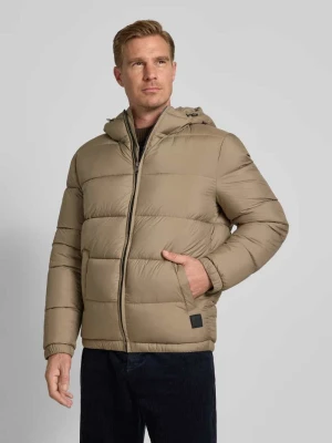 Kurtka puchowa z kapturem i kieszeniami na dłonie MCNEAL