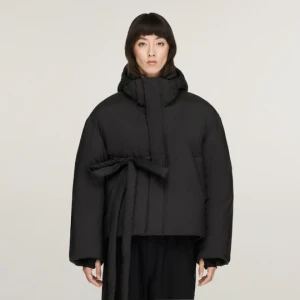 KURTKA PUCHOWA Z KAPTUREM Y-3 Adidas czarny
