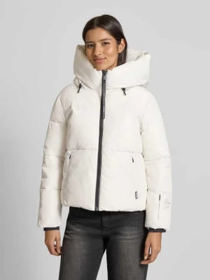 Kurtka puchowa z kieszeniami na zamek model 'AUDREY MATT' khujo