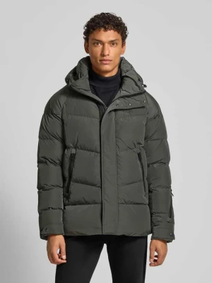 Kurtka puchowa z naszywką z logo model 'CROWN' Blauer USA